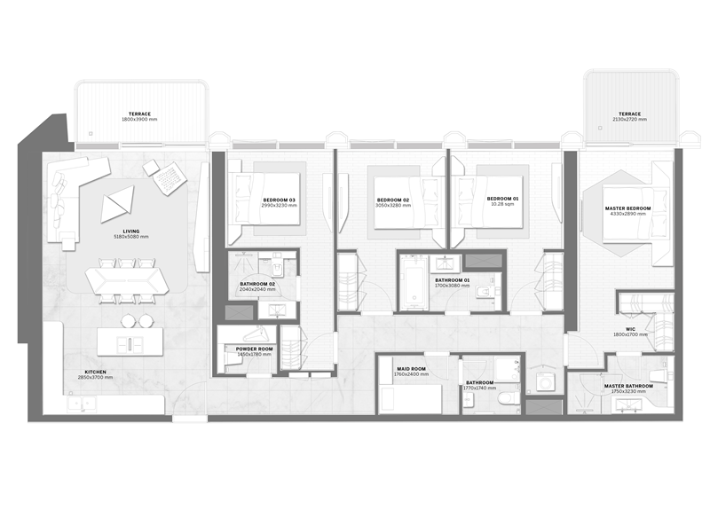 4 bedroom